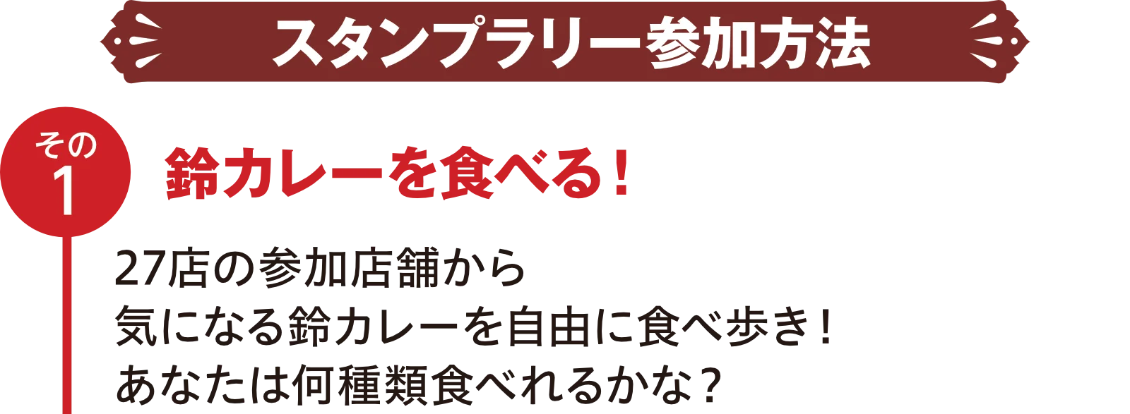 スタンプラリー参加方法